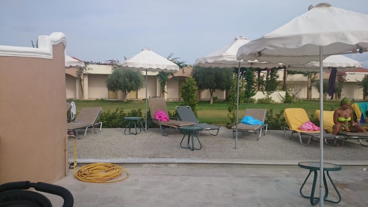 Rutschenpool Blick auf 5er Bereich Lindos Imperial Resort & Spa