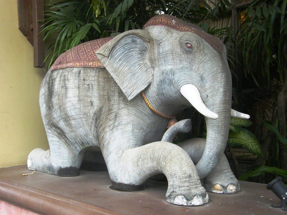 Eingangskulptur Prince D'Angkor Hotel & Spa