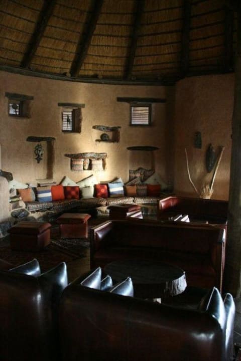 Kaminzimmer im Haupthaus Hotel Kulala Desert Lodge