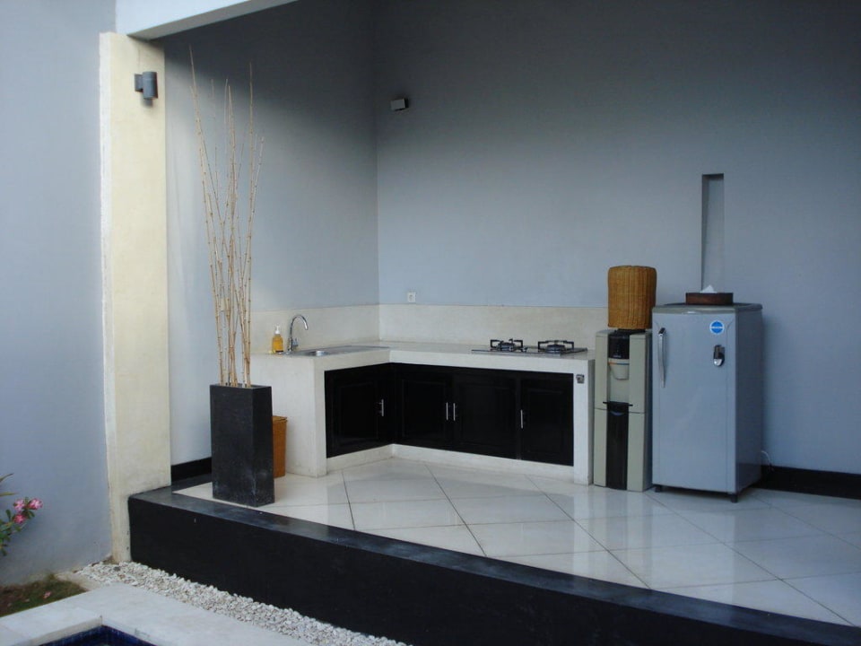 Küche im Außenbereich The Seminyak Suite - Private Villa