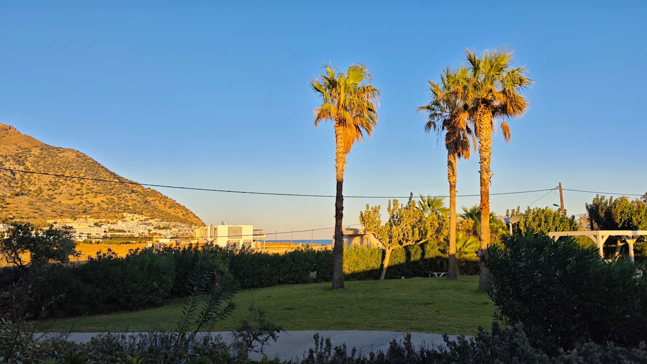 Ausblick Akti Beach Club