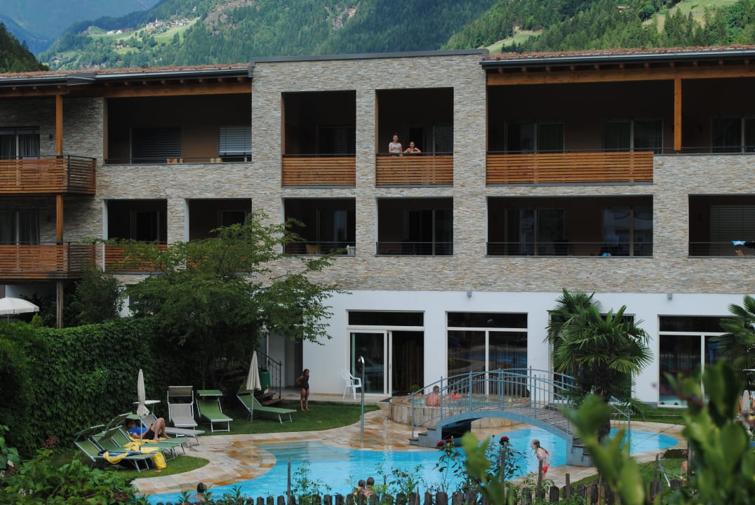 Ansicht vom Anbau STROBLHOF Active Family SPA Resort