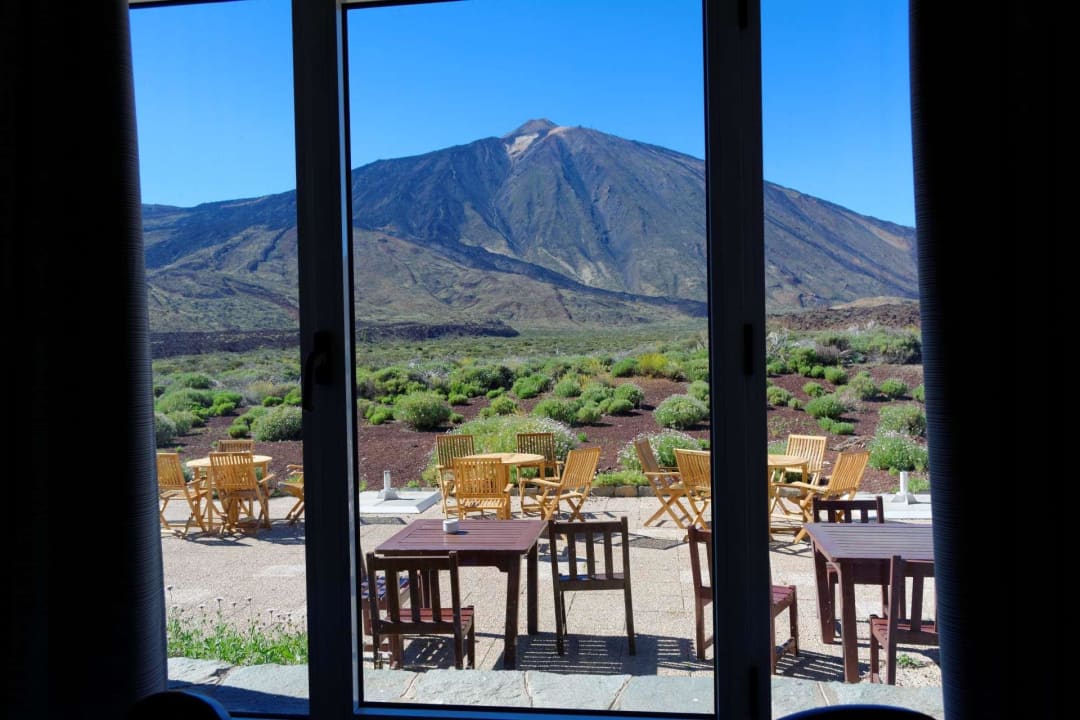 Blick aus der Bar Hotel Parador Canadas del Teide