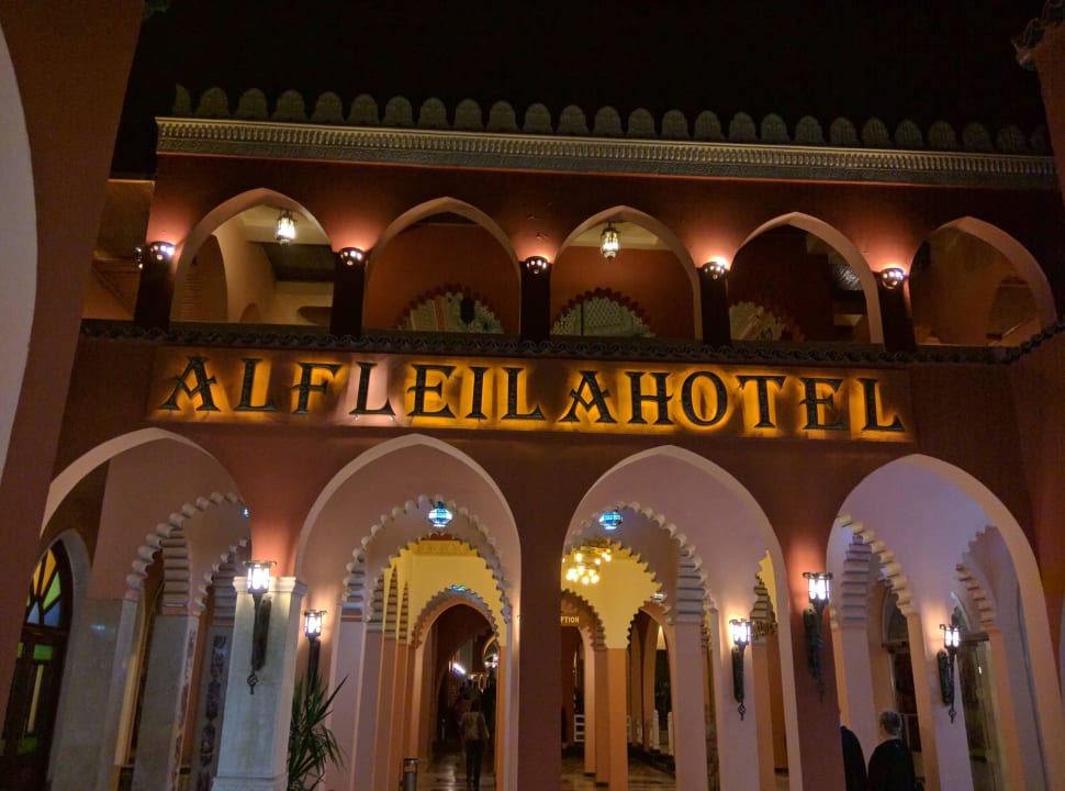 Eingangsbereich Pickalbatros Alf Leila Wa Leila Resort - Neverland Hurghada