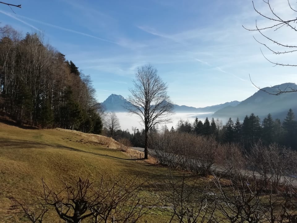 Ausblick Kuschelhütte Hütte