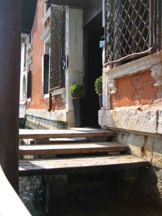 Eingang Wasserseite Hotel Palazzo Barbarigo Sul Canal Grande