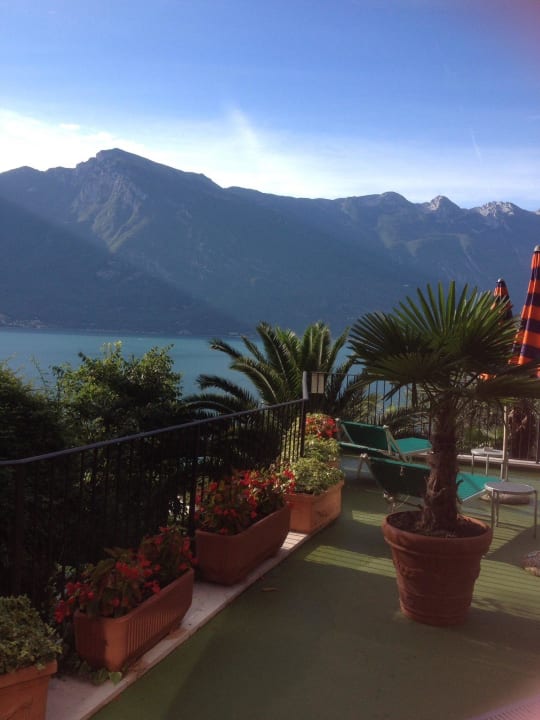 Ausblick vor dem Zimmer Relax Hotel Villa La Gardenia & Oleandra