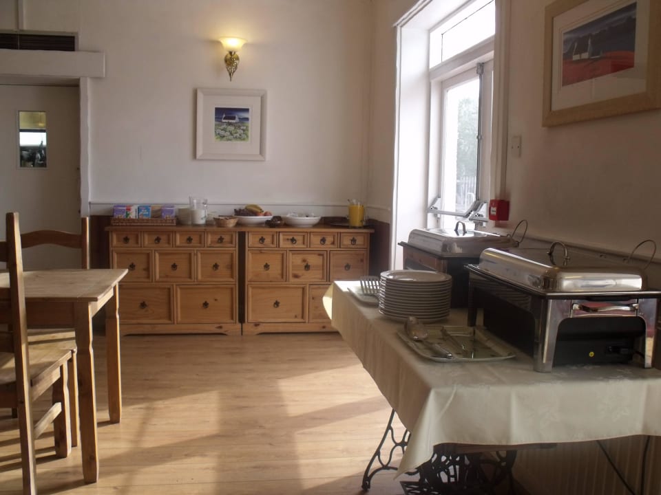 Großes, sehr gutes Frühstücksbuffet The Strathcarron Hotel