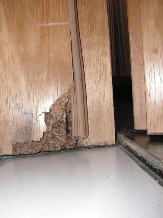 Badezimmertür Hotel Lahnblick