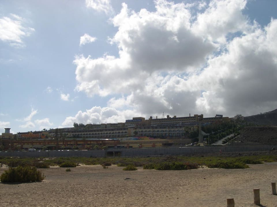 Hotel vom Strand gesehen Occidental Jandía Mar