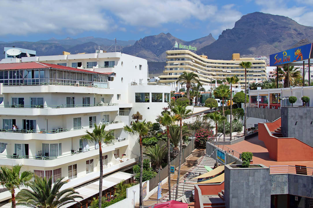 Aussicht auf Hotel & Umgebung HOVIMA Santa Maria