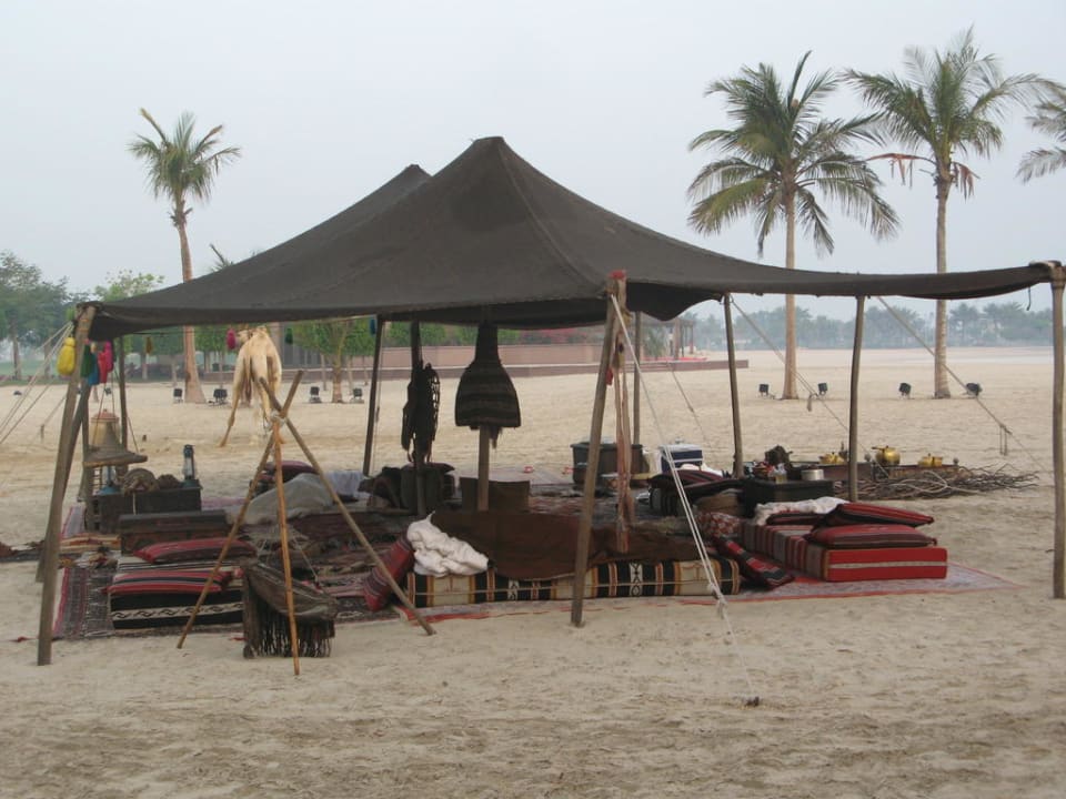 Beduinenzelt am Strand Emirates Palace Mandarin Oriental