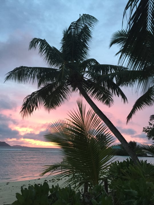 Ausblick La Digue Island Lodge