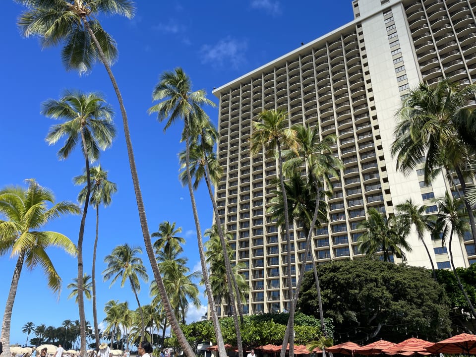 Außenansicht Hilton Hawaiian Village Waikiki Beach Resort