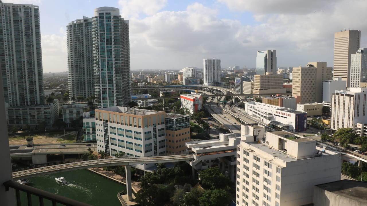 Ausblick Hotel Hyatt Regency Miami