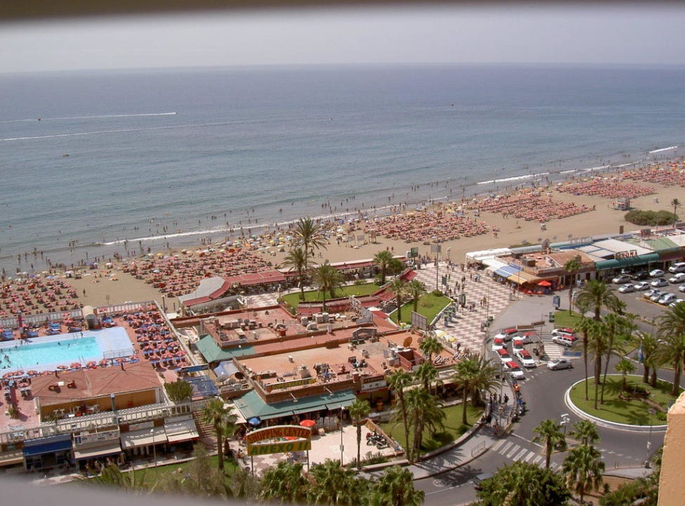 Ausblick vom Hotel aufs Meer Corallium Dunamar by Lopesan Hotels