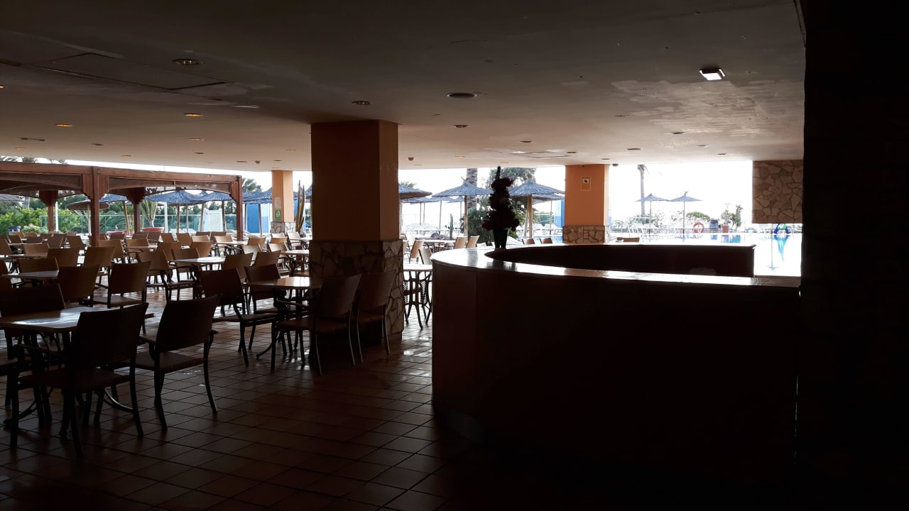 Terrasse der Poolbar, Animationsbereich SBH Club Paraiso Playa