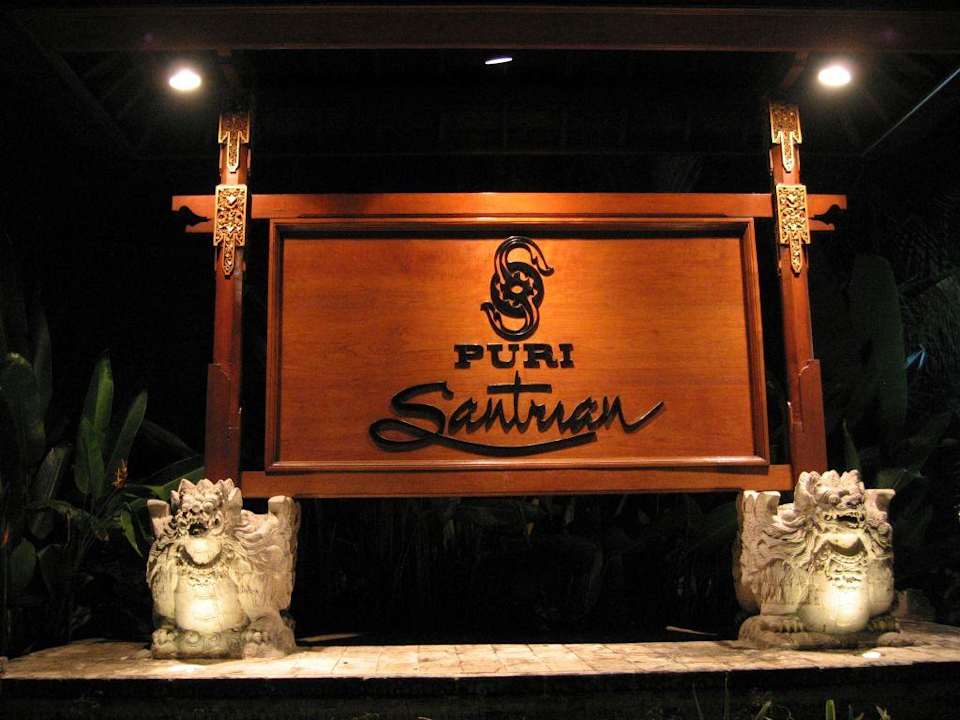 Hoteleingang Puri Santrian