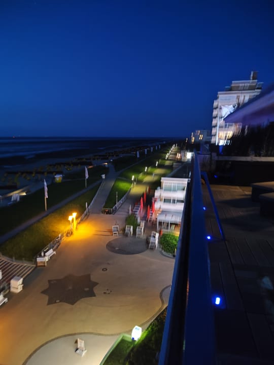 Ausblick Strandhotel Duhnen / Aparthotel Kamp