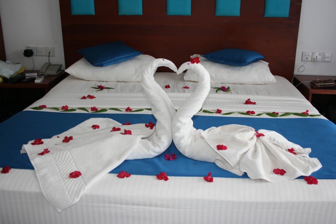 Bettdekoration Hotel Pigeon Island Beach Resort