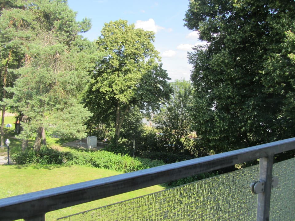 Blick vom Balkon Strandhotel Goldberg