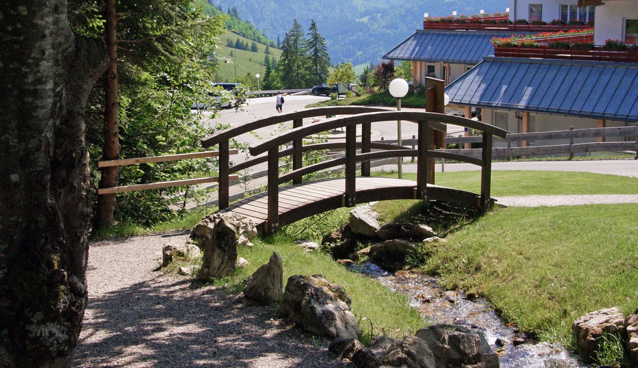 Beim hauseigenen Kletterwald Oberjoch - Familux Resort