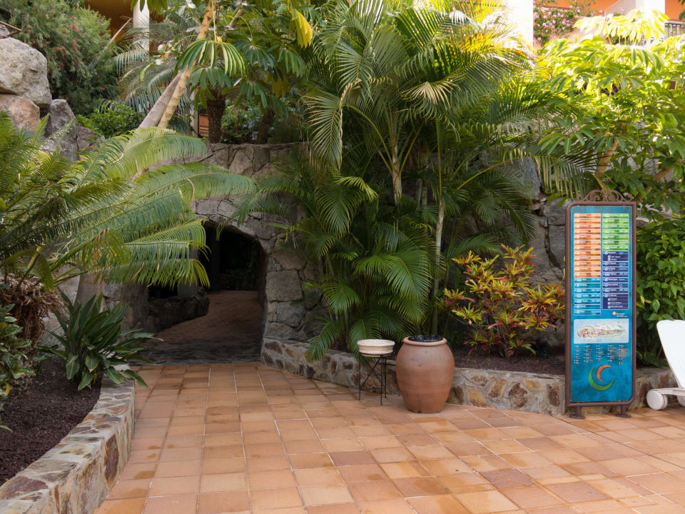 Eingang zu unserem Wohnbereich Hotel Cordial Mogán Playa