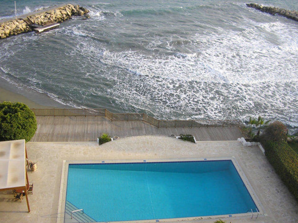 Ausblick vom Balkon Hotel Londa