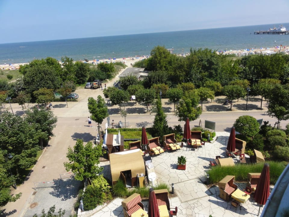 Weg zum Strand Das Ahlbeck Hotel & SPA