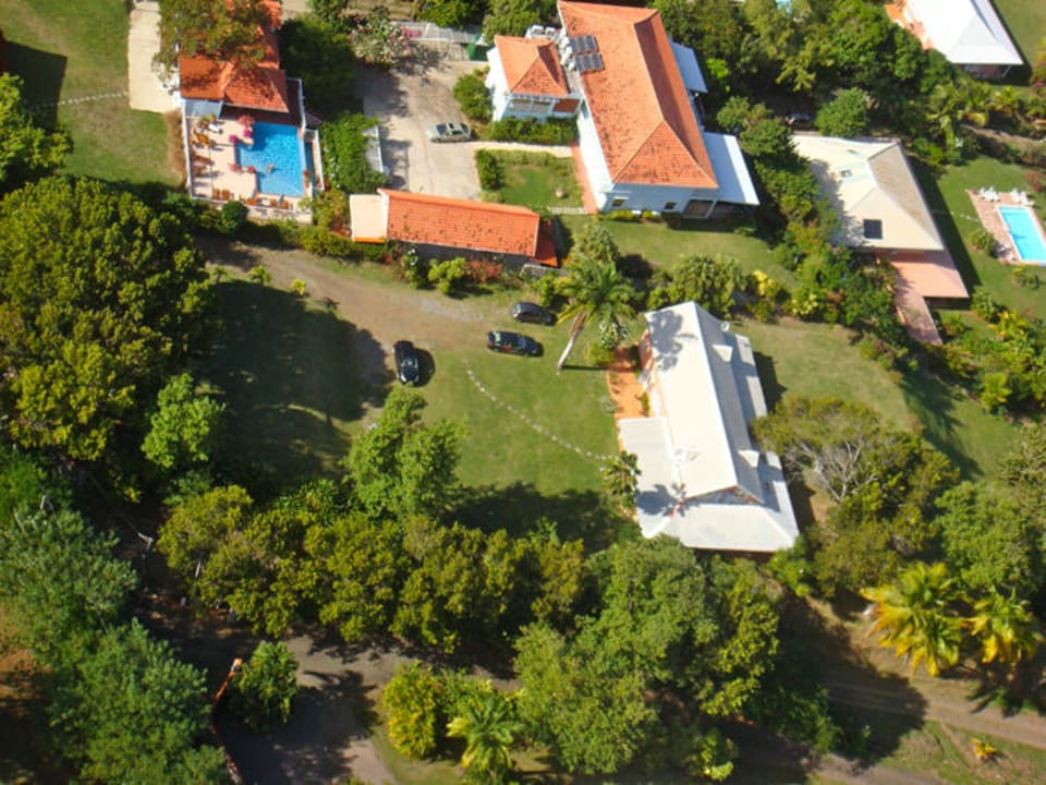 Vue Les Bungalows de la Prairie