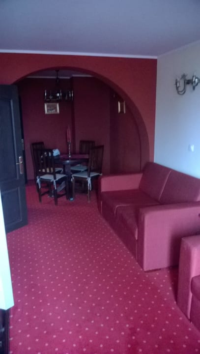 Inside our appartment Hotel Castel Dracula