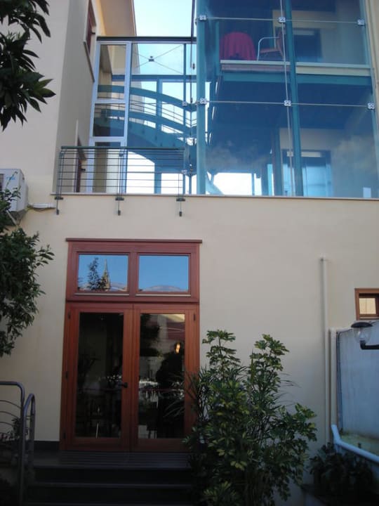 Hotel vom Innenhof/Garten aus Hotel Diana Pompei