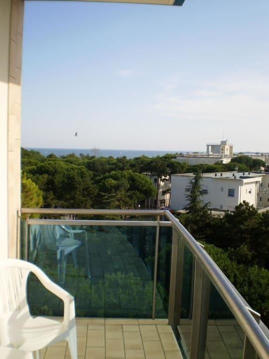 Ausblick Zimmer  Hotel Cristallo Lignano