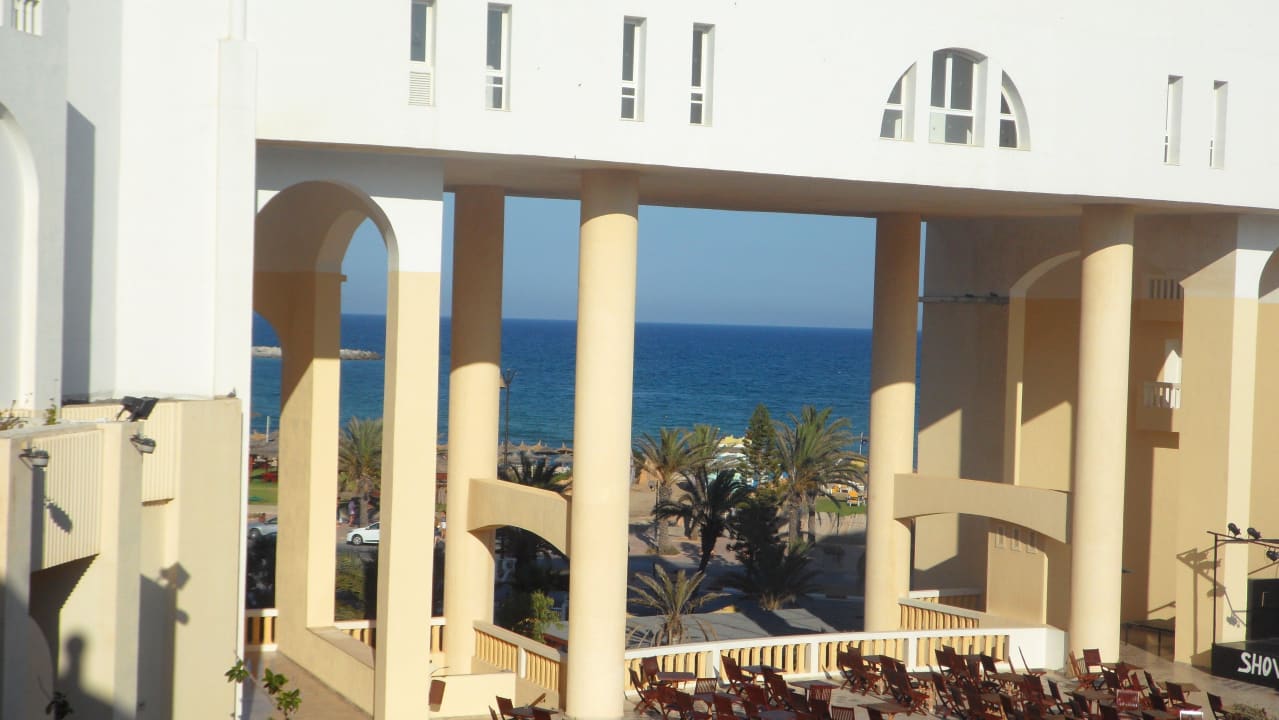 Ausblick von Zimmer, Gartenseite Medina Solaria & Thalasso