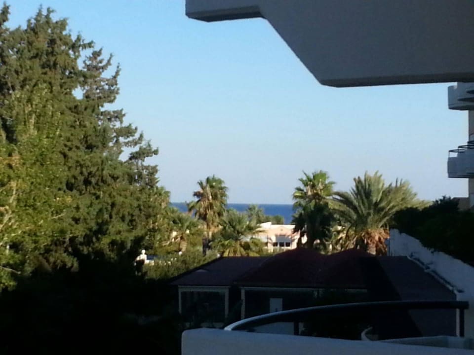 Blick vom Balkon Atrium Palace Thalasso Spa Resort & Villas