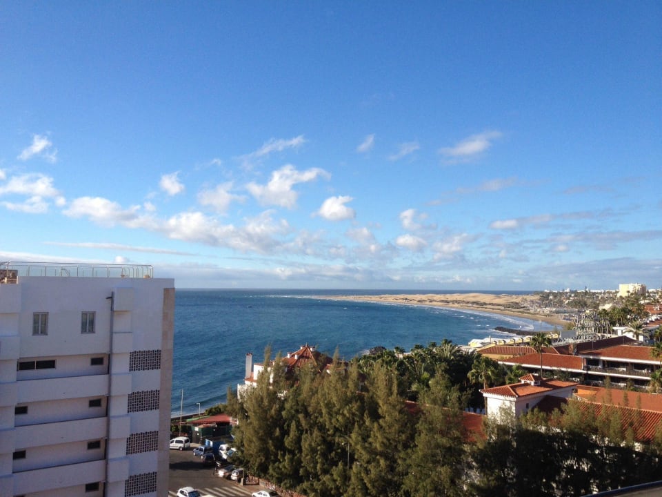 Rechte Seite Richtung Dünen allsun Hotel Lucana