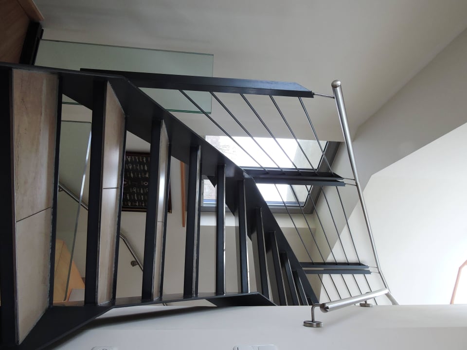 Treppen zum Ausguck FeWo Leuchtturm (Dünenresidenz)