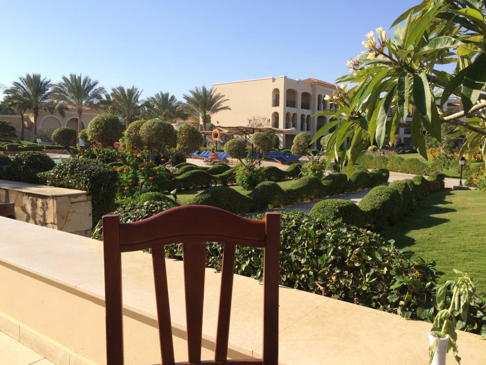 Blick vom Frühstückstisch Jaz Mirabel Park & Club