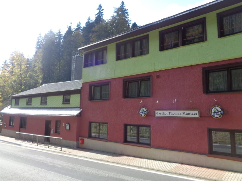 Außenansicht Gasthof & Pension Thomas Müntzer