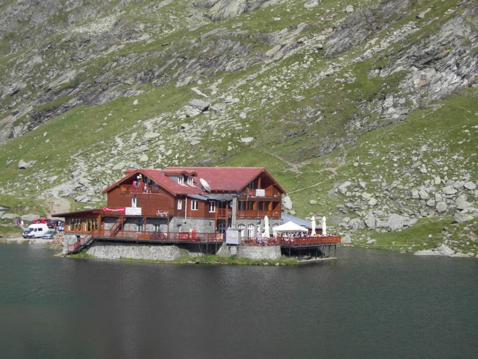 Blick auf Cabana Pension Cabana Balea Lac