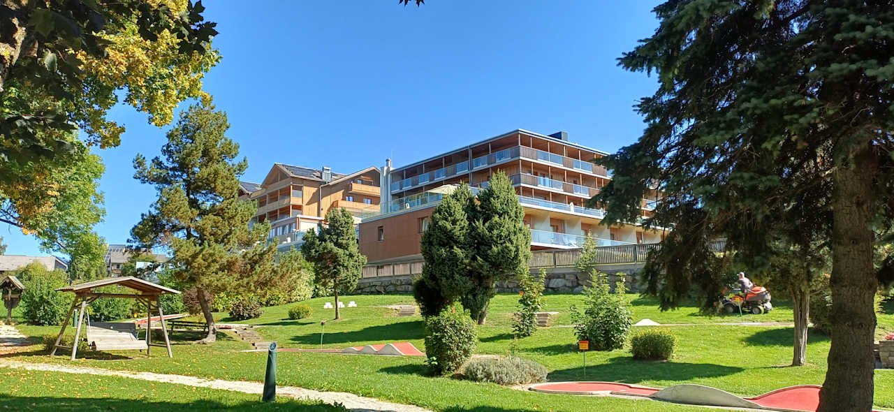 Außenansicht Dorfhotel Fasching