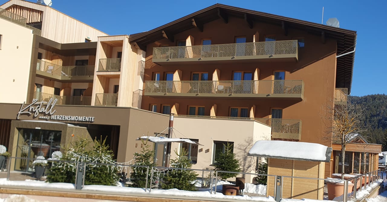 Außenansicht Hotel Kristall