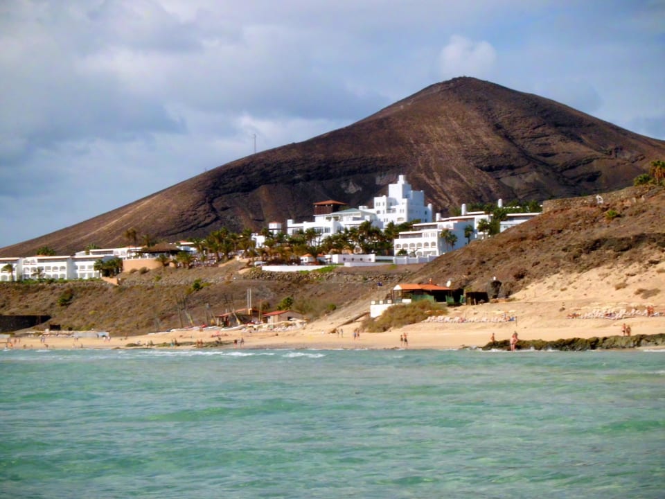 Hotelanlage vom Wasser aus Club Jandia Princess