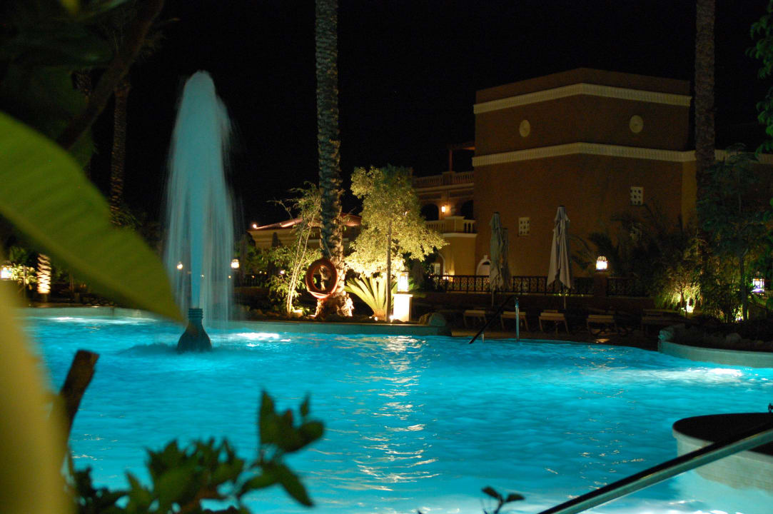 Springbrunnen am oberen Pool Grand Waterworld Makadi & Family Star Makadi