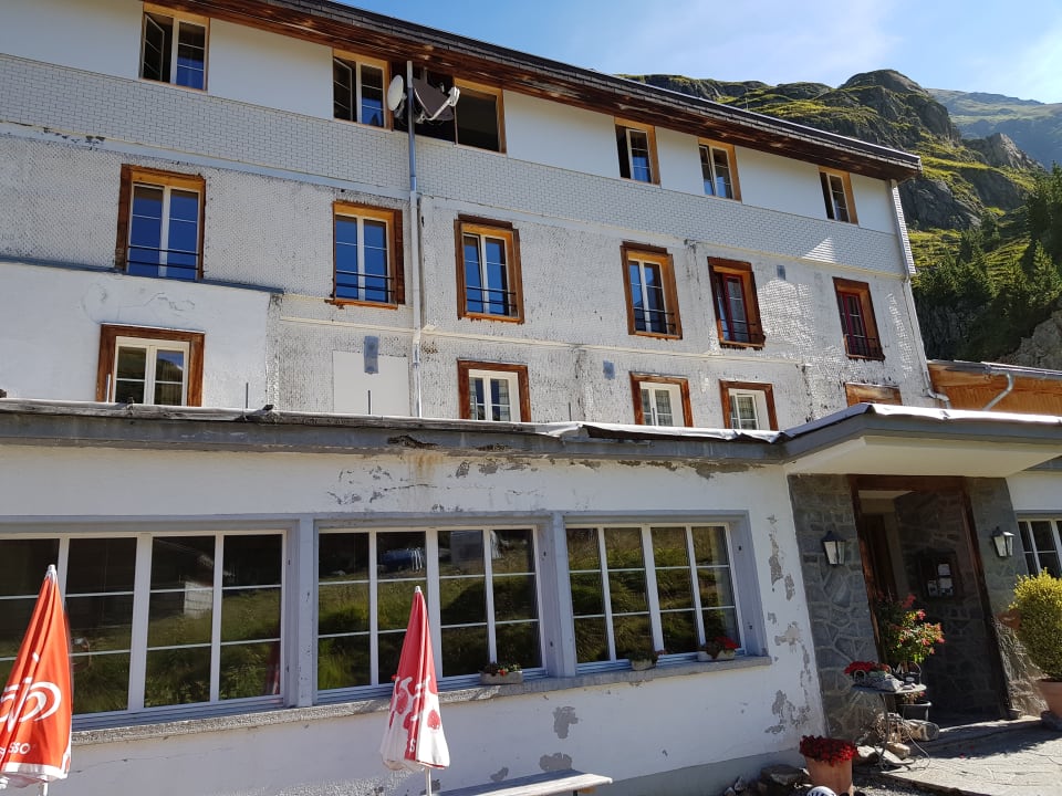 Außenansicht Berghotel Steingletscher