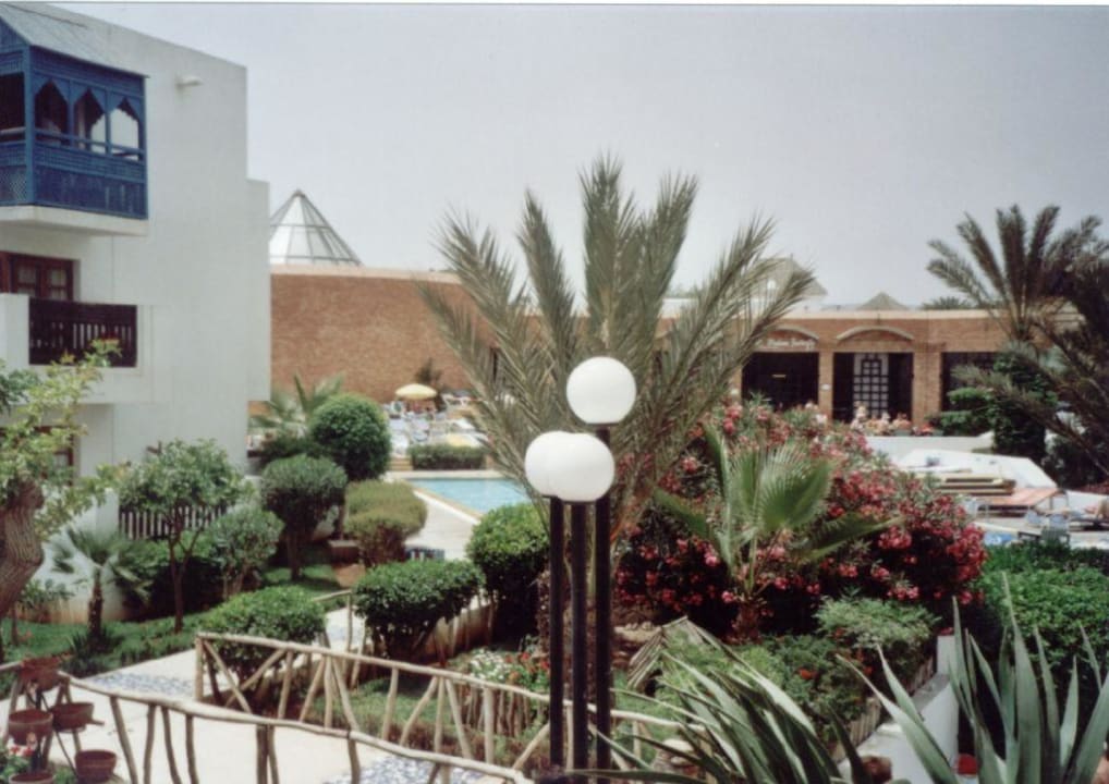 Ausblick vom Zimmer Club El Pueblo Tamlelt