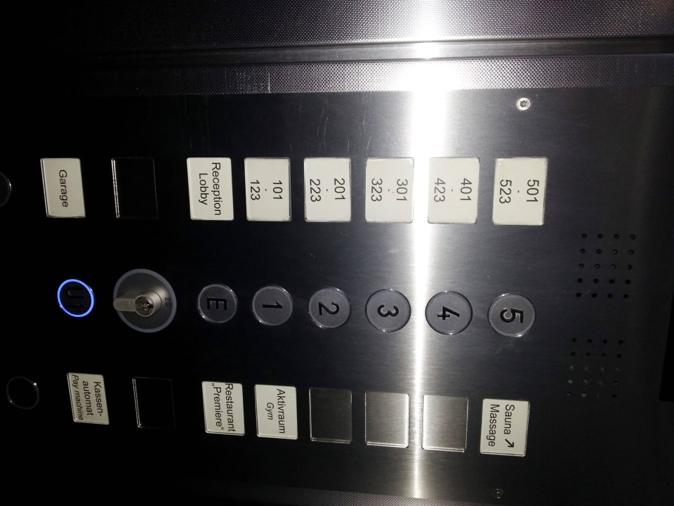 Aufzug Stockwerke Best Western Plus Palatin Kongresshotel