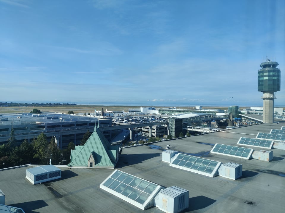 Ausblick Fairmont Vancouver Airport