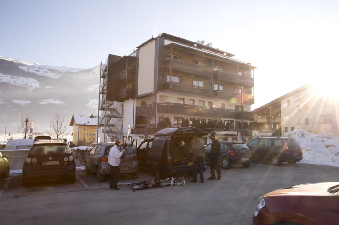 Achterkant van het hotel Hotel Malerhaus