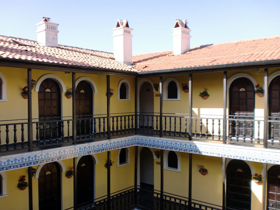 Innenhof Hotel Altinsaray